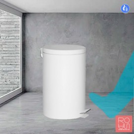 Cubell a pedal lacat en blanc 12 L